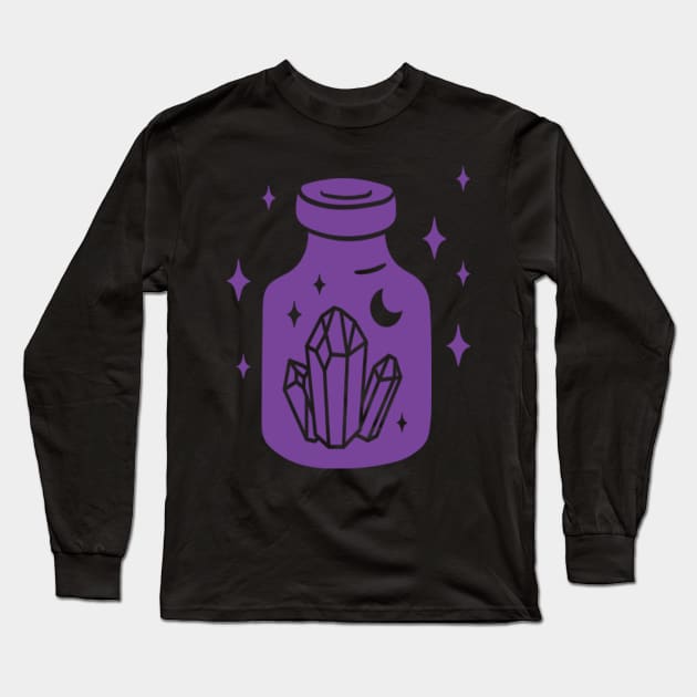 Crystal Magic Long Sleeve T-Shirt by OHH Baby